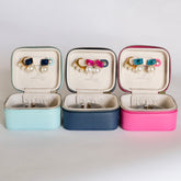 jewelry case, jewelry box, travel case, travel jewelry case, small jewelry case